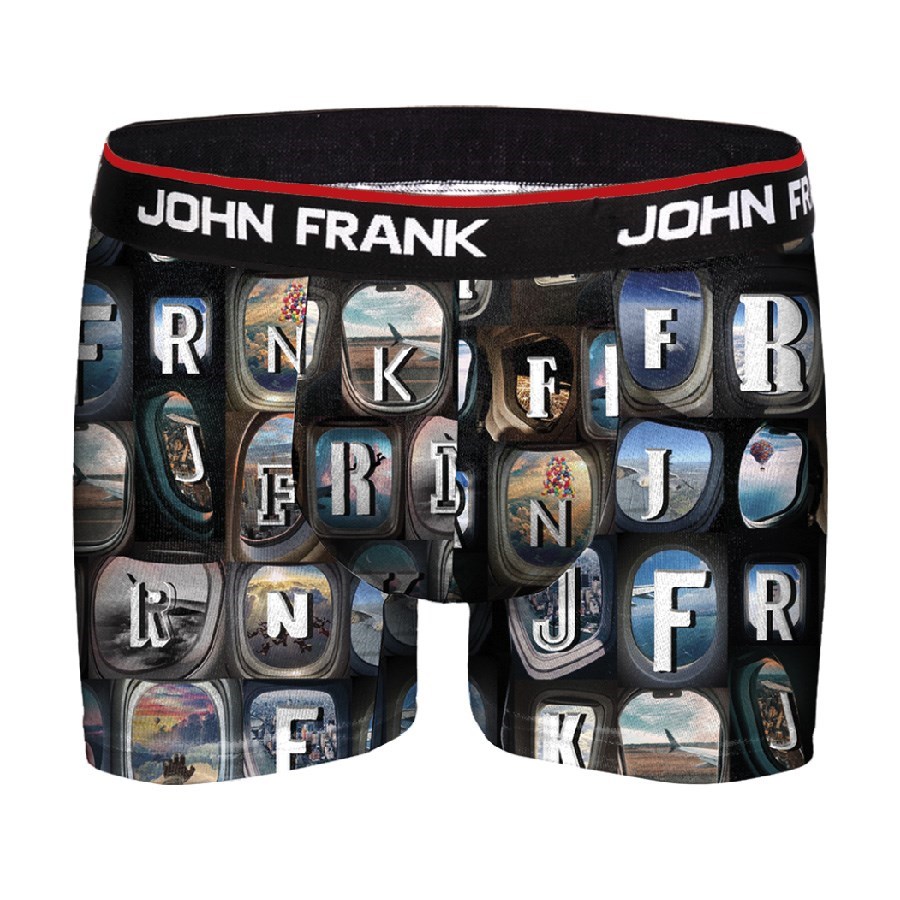 John Frank Erkek Boxer JFBD288-BOARDING Multıcolor