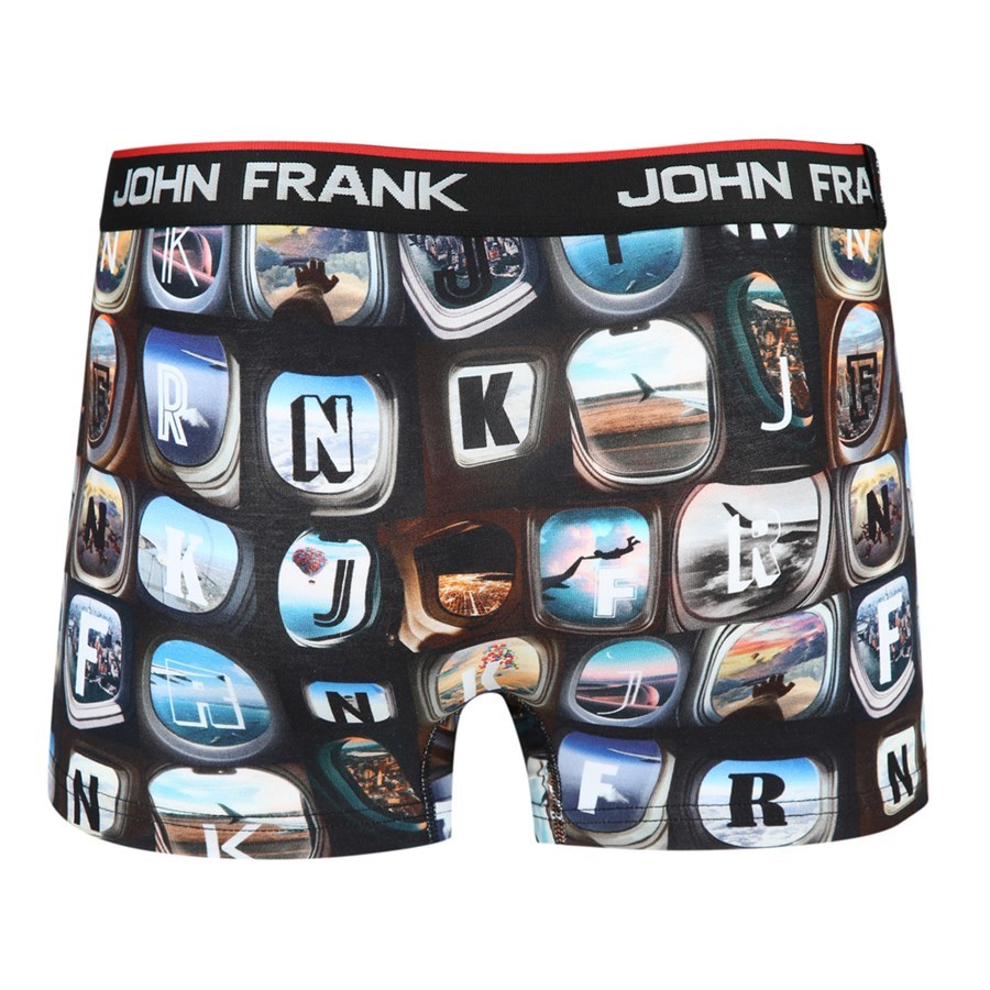 John Frank Erkek Boxer JFBD288-BOARDING Multıcolor