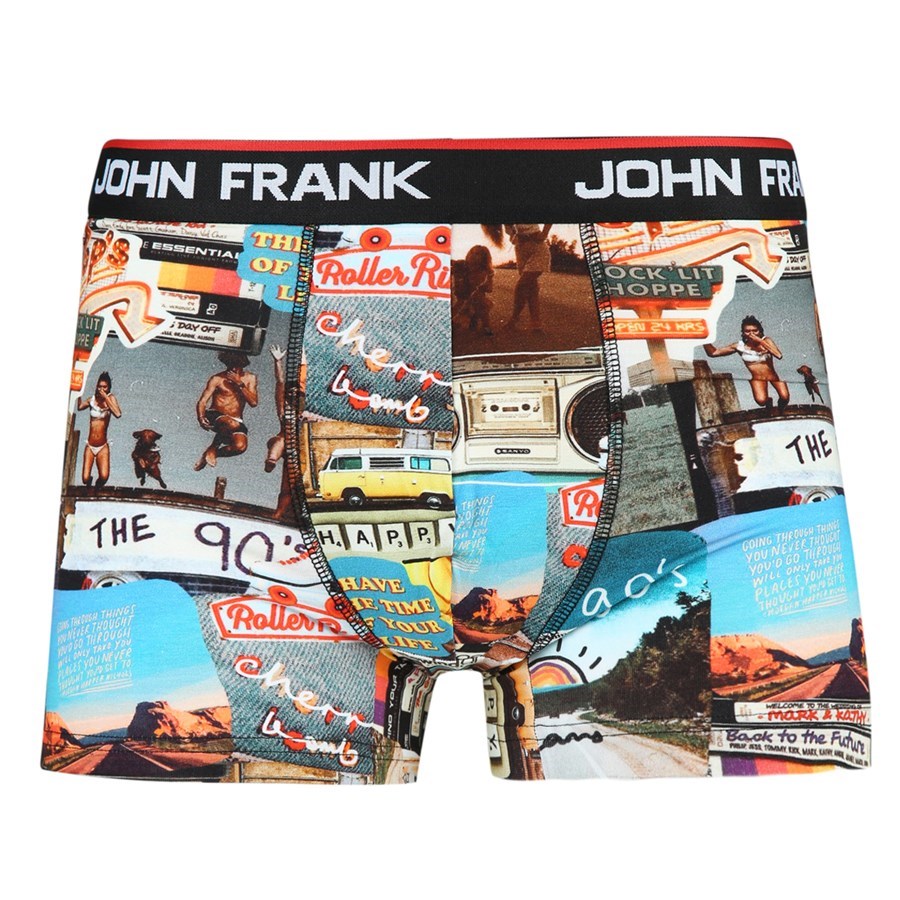 John Frank Erkek Boxer JFBD292-90S Multıcolor
