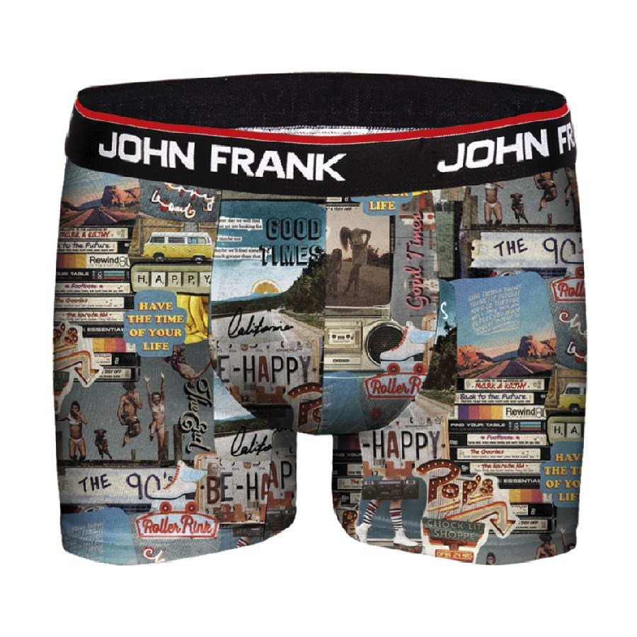 John Frank Erkek Boxer JFBD292-90S Multıcolor