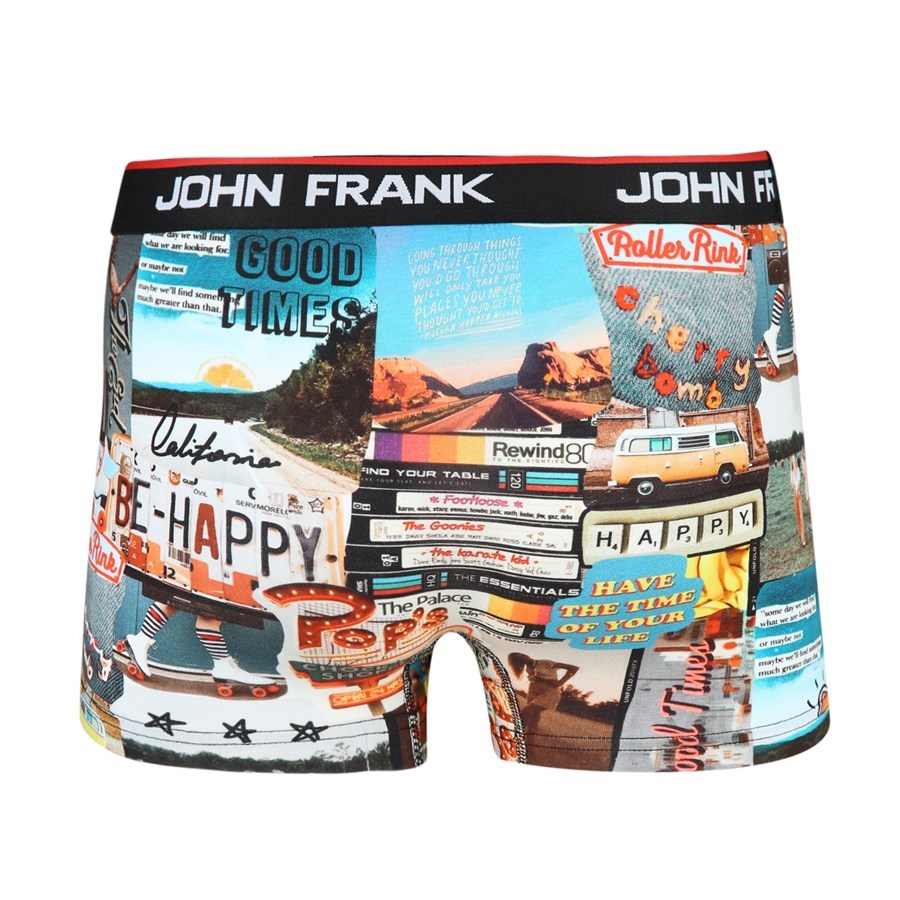 John Frank Erkek Boxer JFBD292-90S Multıcolor