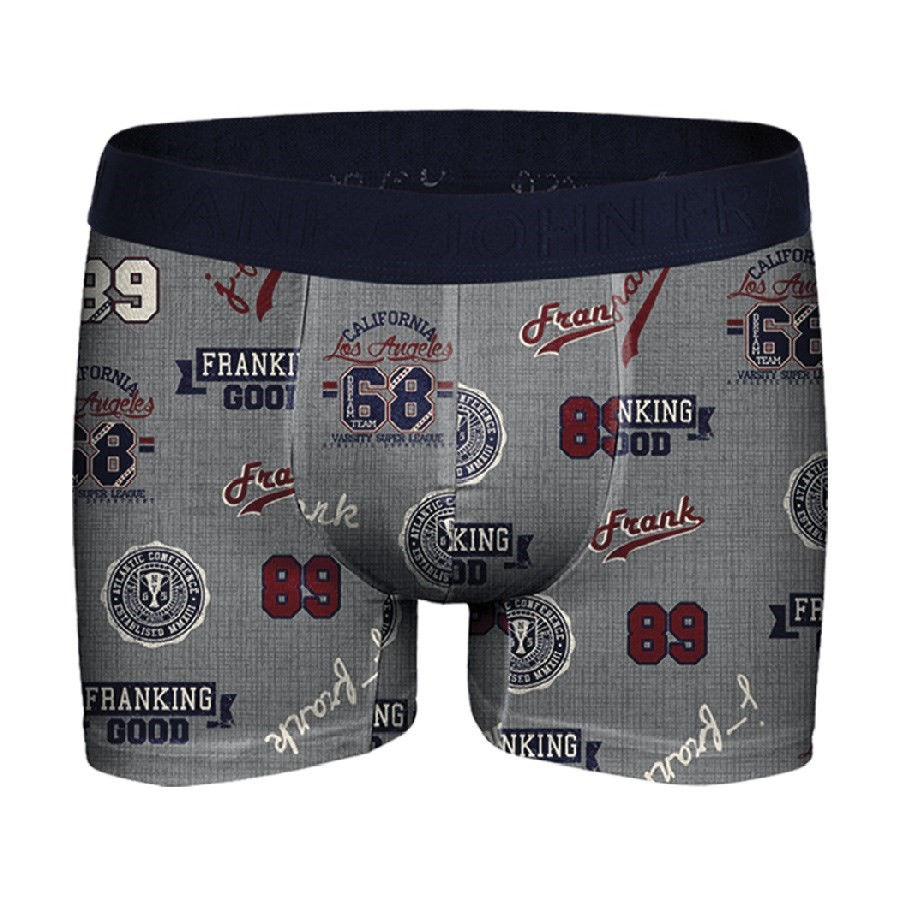 John Frank Erkek Boxer JFBP151-LEAGUE Gri Melange