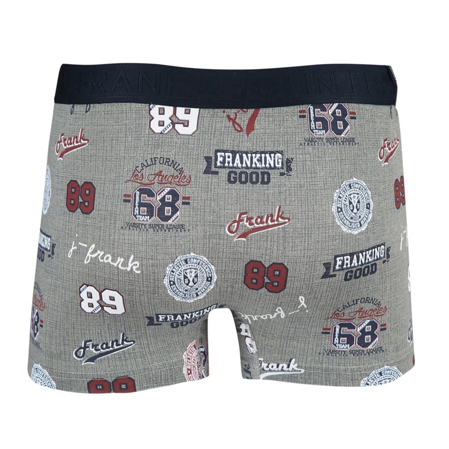 John Frank Erkek Boxer JFBP151-LEAGUE Gri Melange
