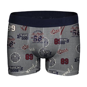John Frank Erkek Boxer JFBP151-LEAGUE Gri Melange