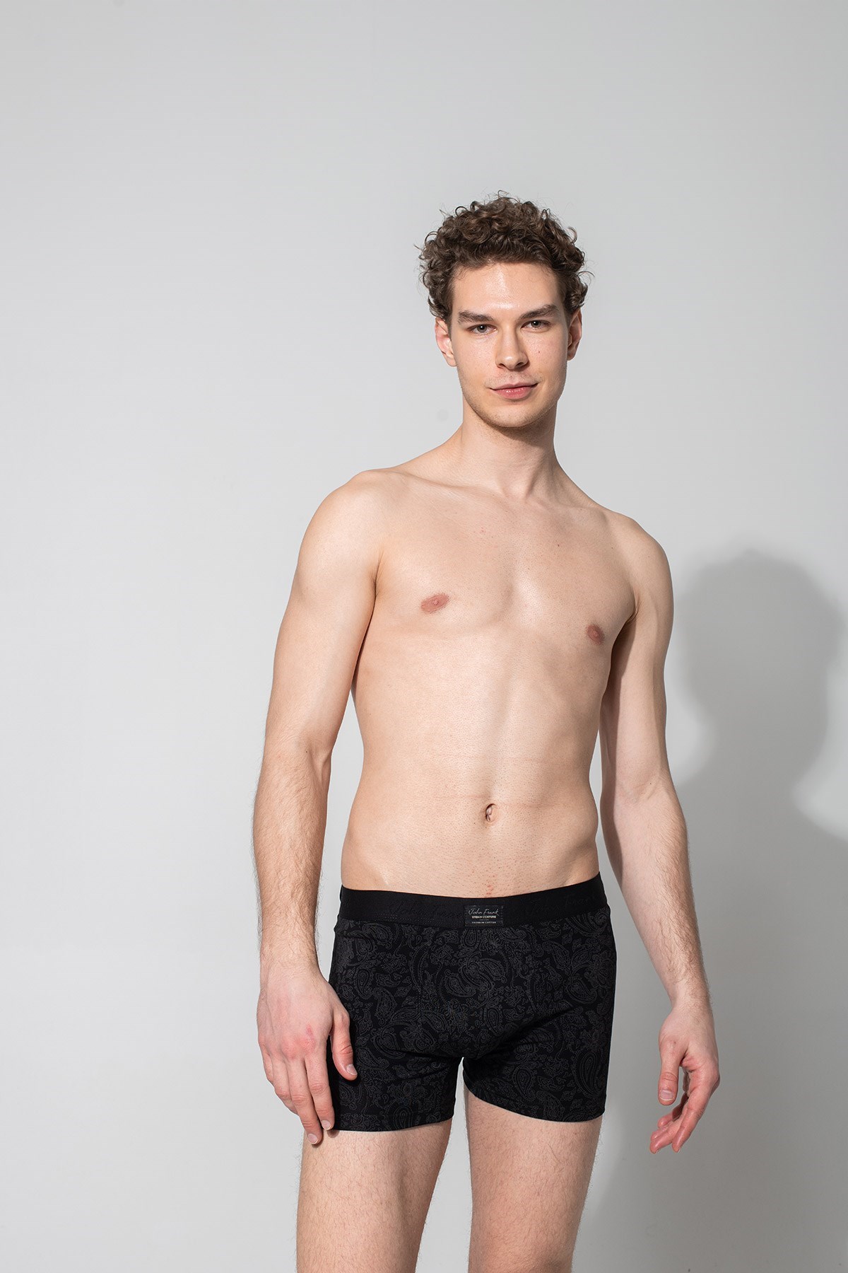 John Frank Erkek Boxer JFBUC110 Siyah