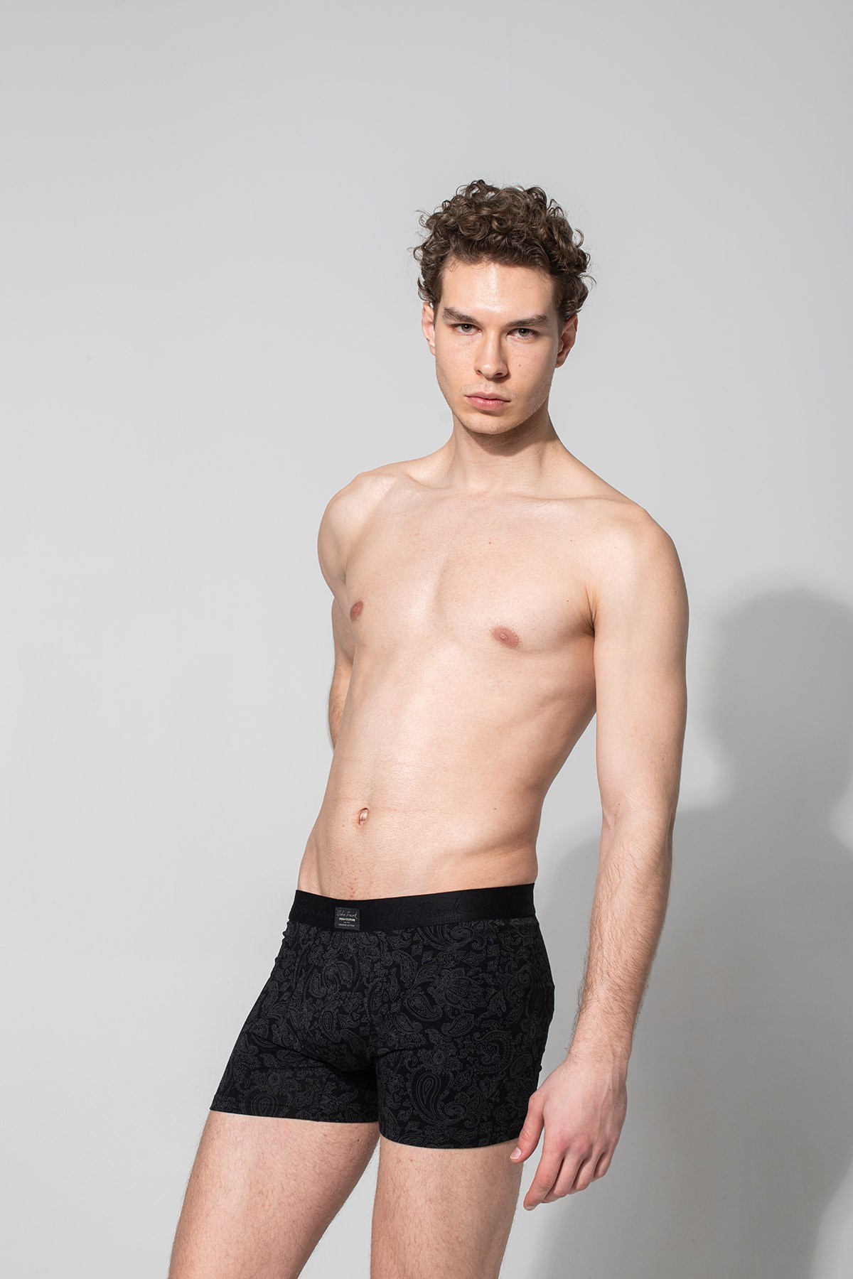 John Frank Erkek Boxer JFBUC110 Siyah