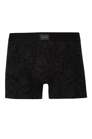 John Frank Erkek Boxer JFBUC110 Siyah