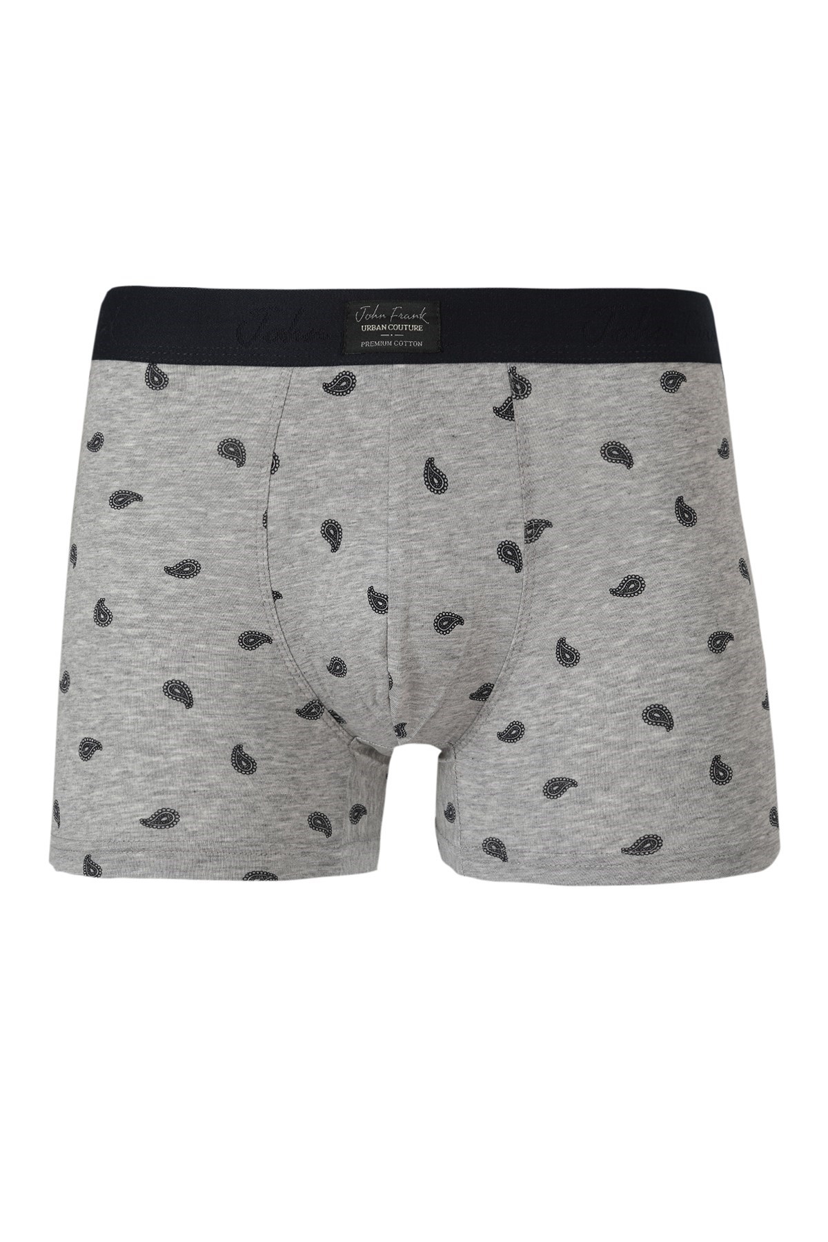 John Frank Erkek Boxer JFBUC111 Gri