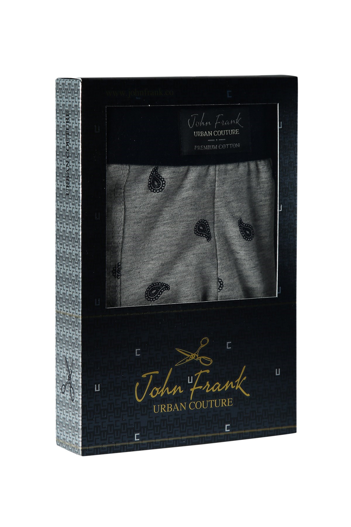 John Frank Erkek Boxer JFBUC111 Gri