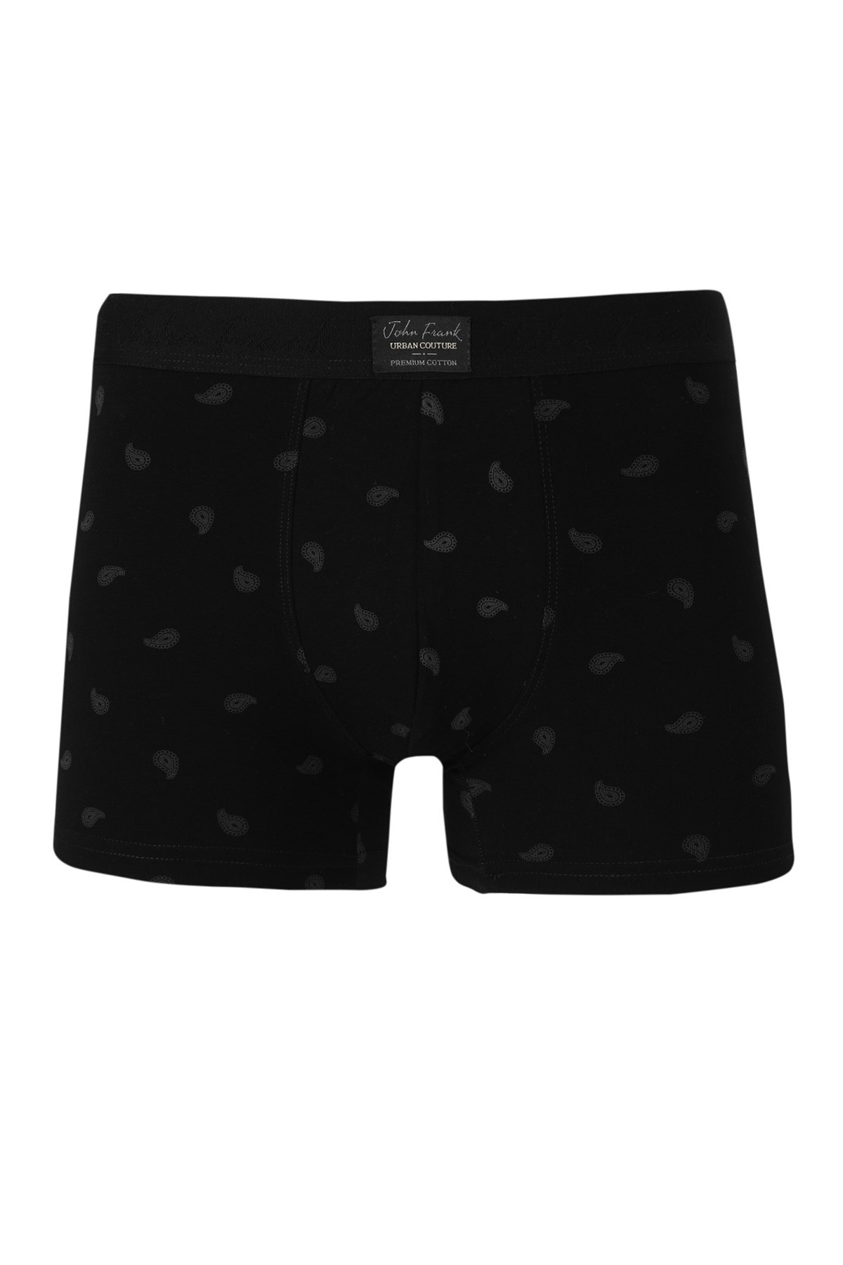 John Frank Erkek Boxer JFBUC111 Siyah