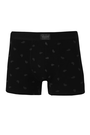 John Frank Erkek Boxer JFBUC111 Siyah