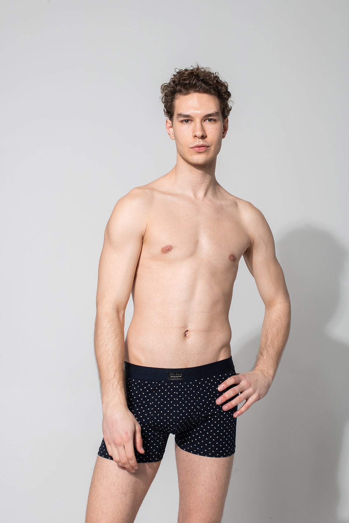 John Frank Erkek Boxer JFBUC112 Lacivert