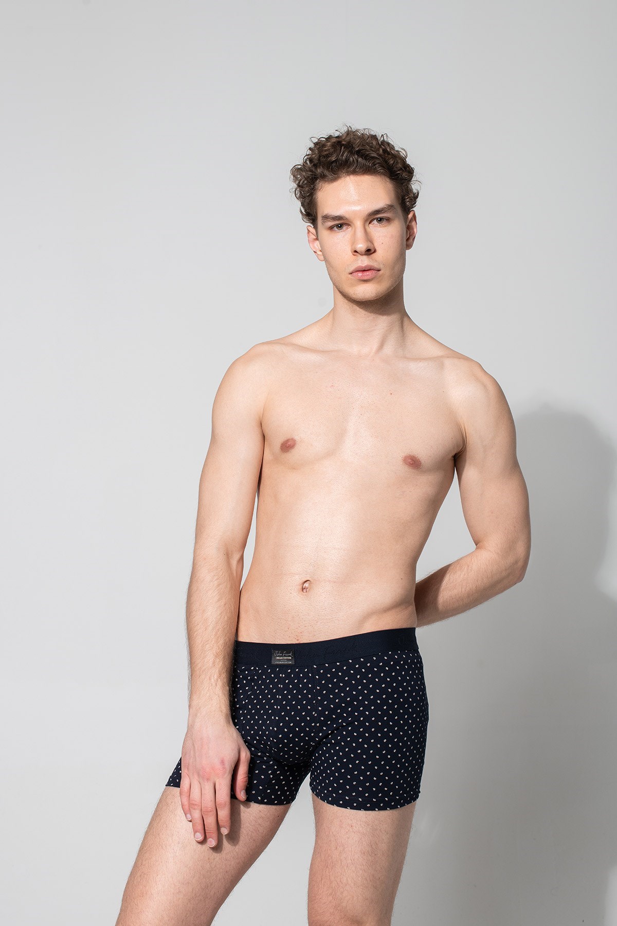 John Frank Erkek Boxer JFBUC112 Lacivert