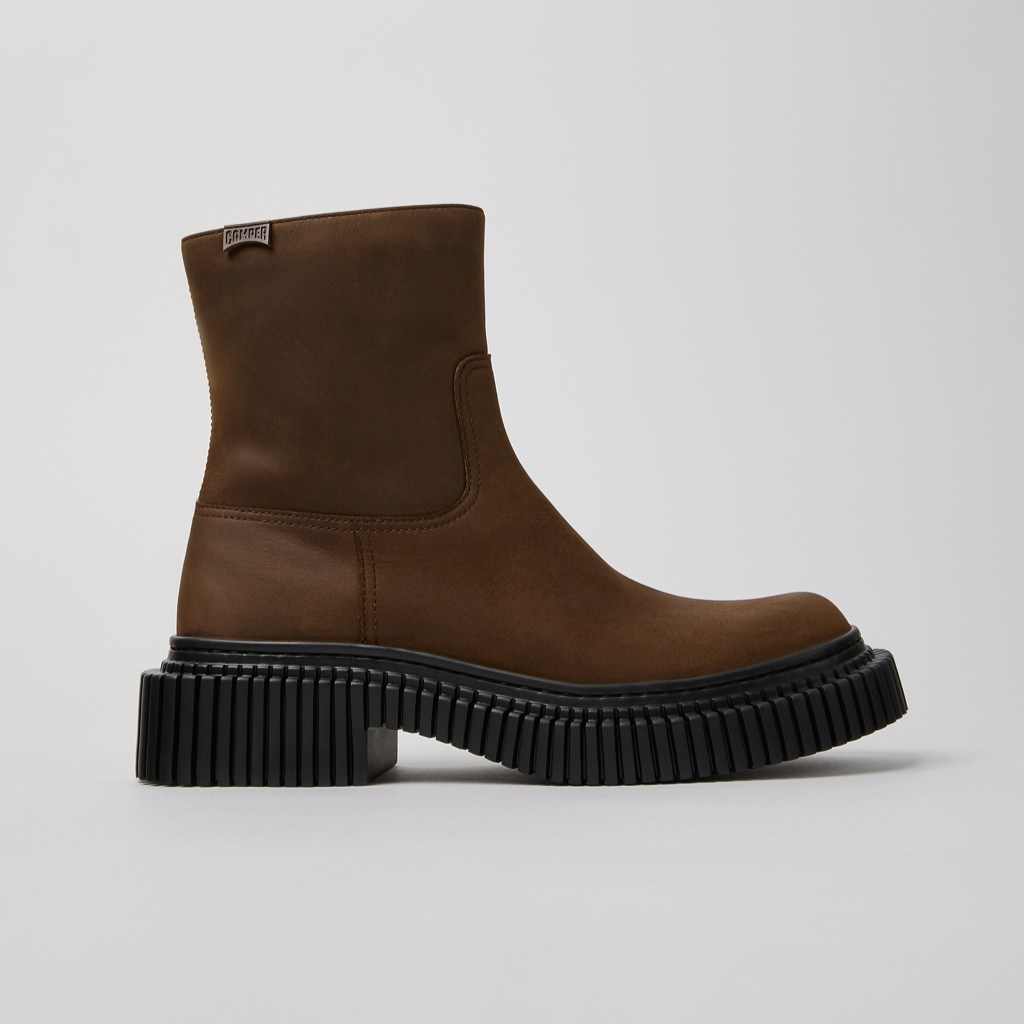 Camper Kadın Bot K400809-002 Kahverengi