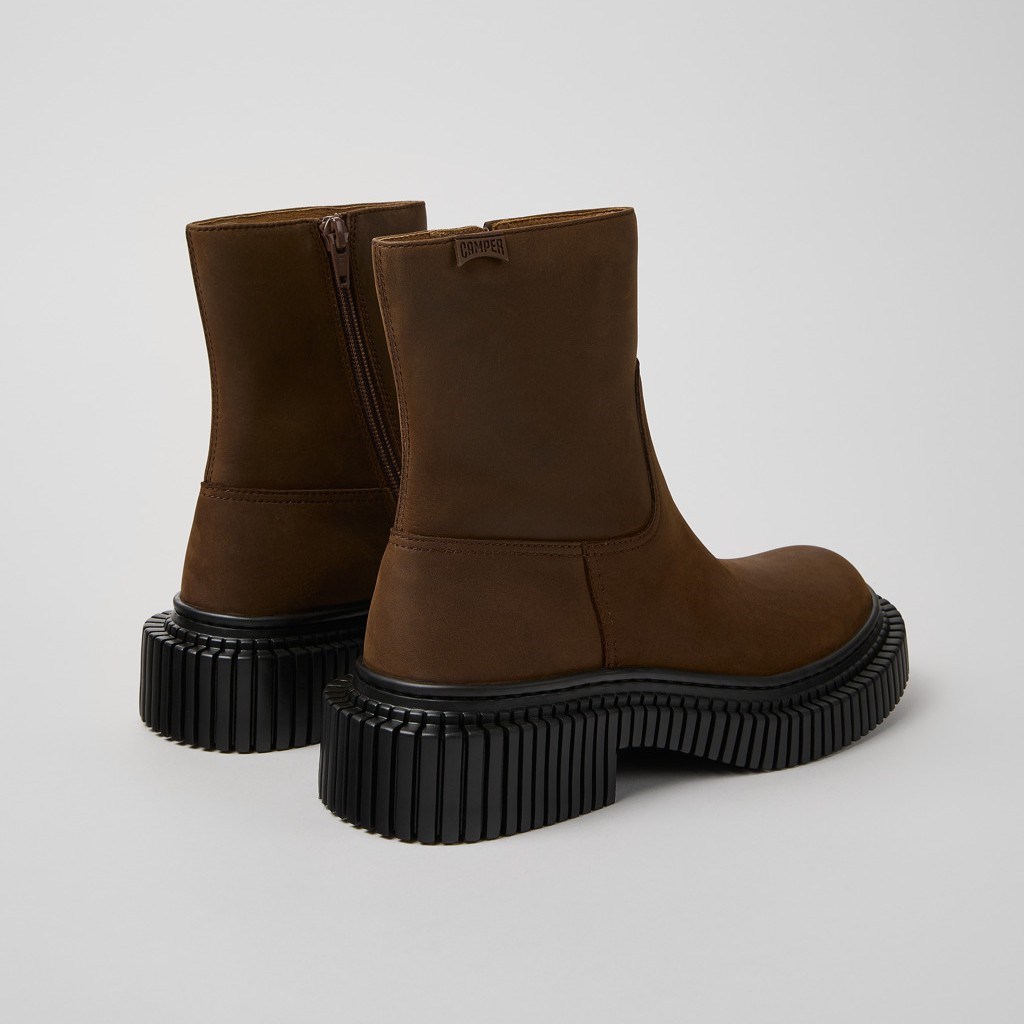 Camper Kadın Bot K400809-002 Kahverengi