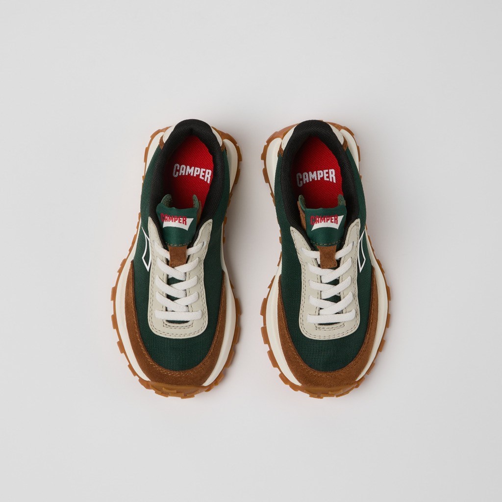 Camper Unisex Çocuk Ayakkabı K800548-025 Koyu Yeşil