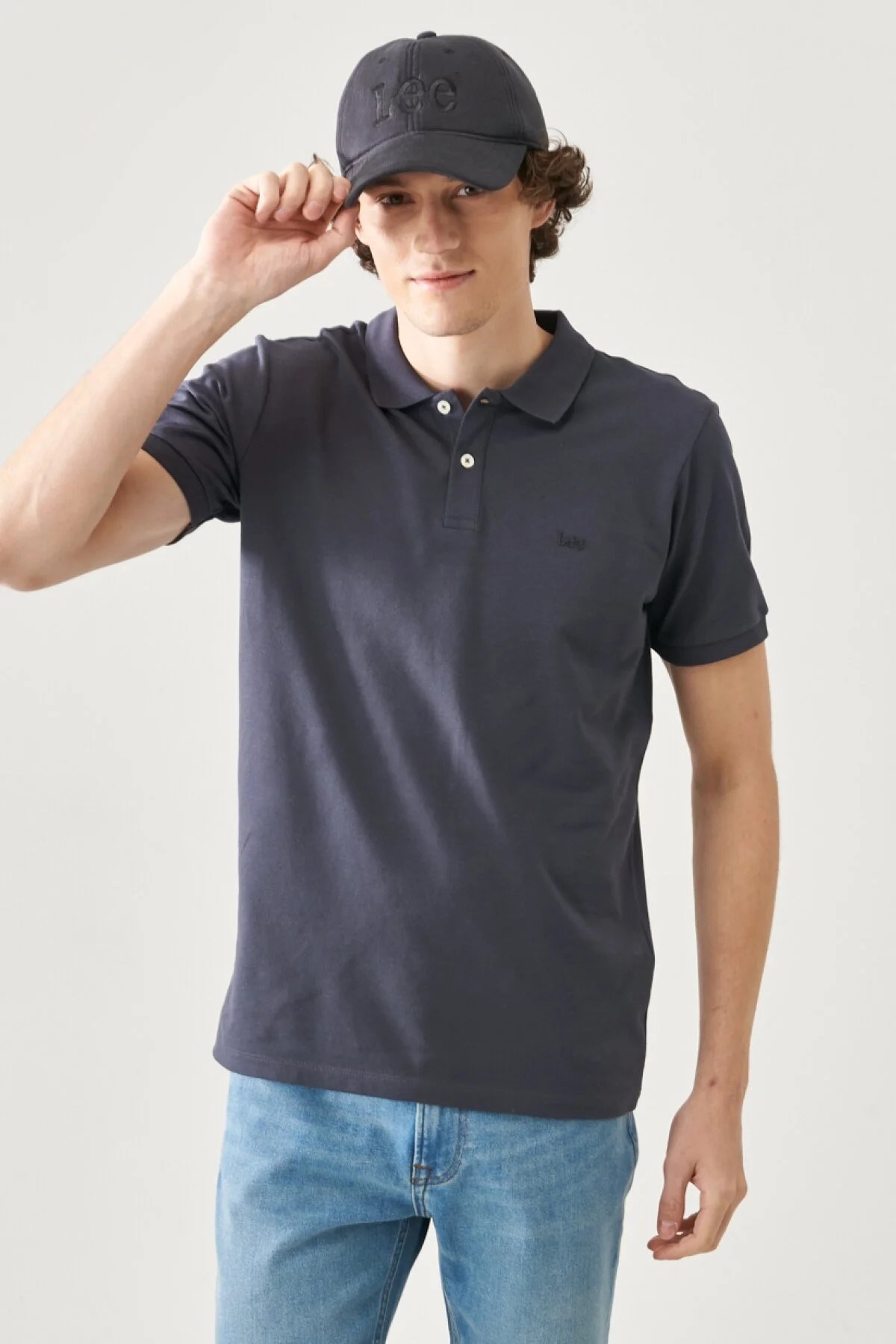 Lee Erkek T-Shirt L211810003 Anthracite
