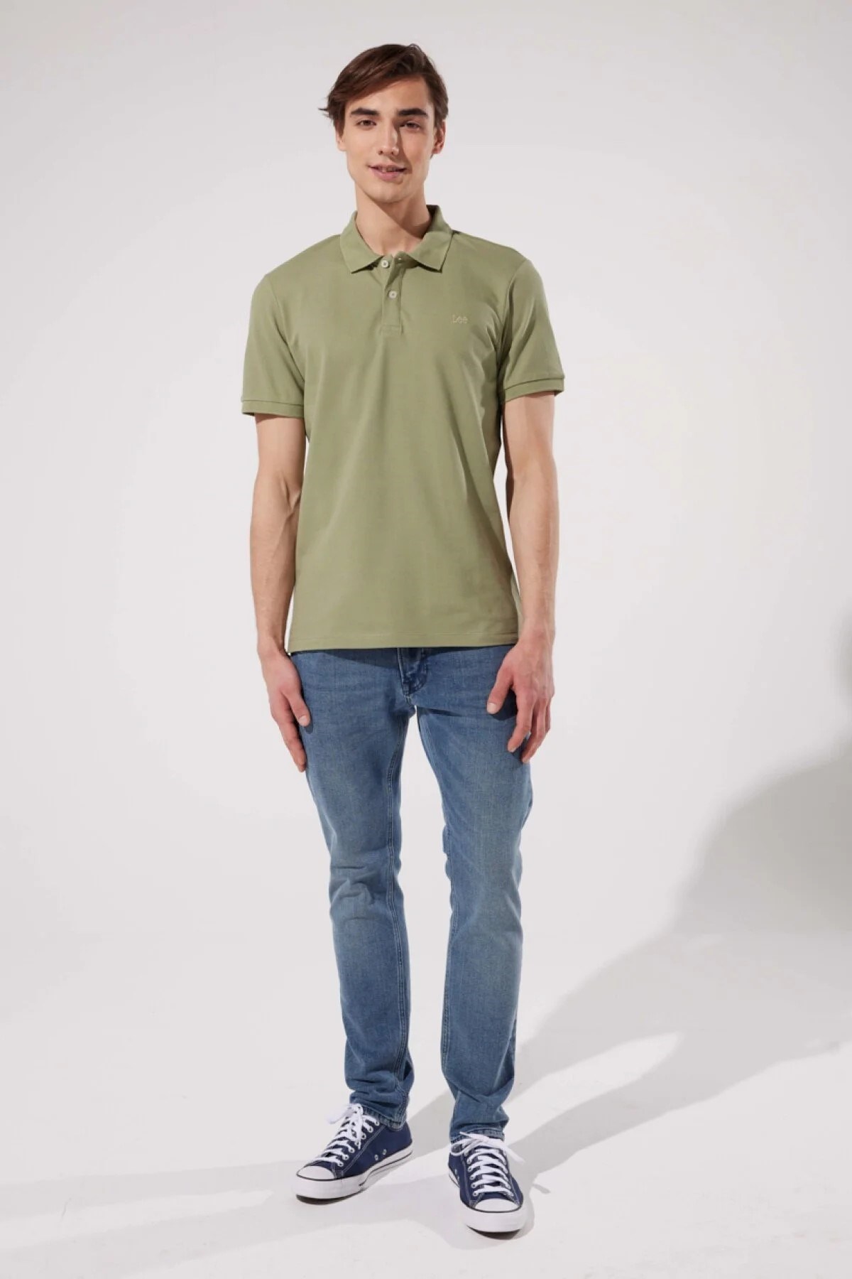 Lee Erkek T-Shirt L211810308 Olive