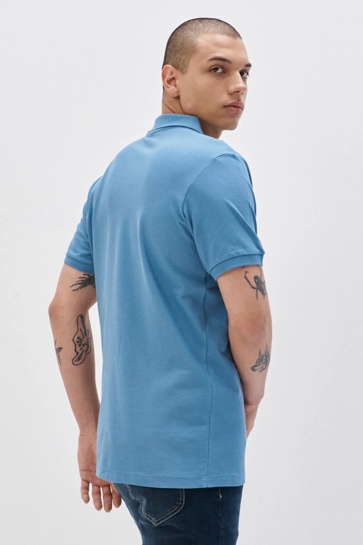 Lee Erkek T-Shirt L211810404 Light Blue