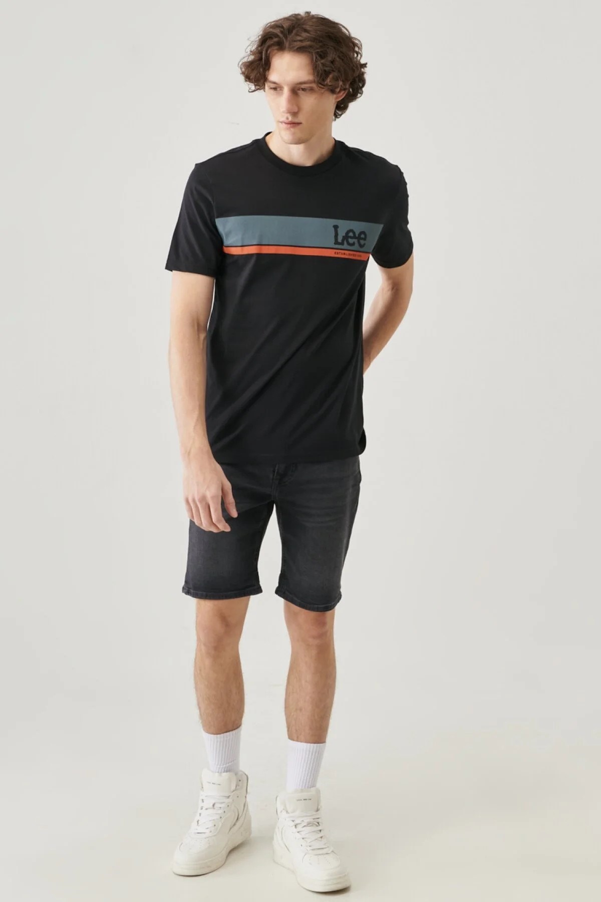 Lee Erkek T-Shirt L211918001 Black