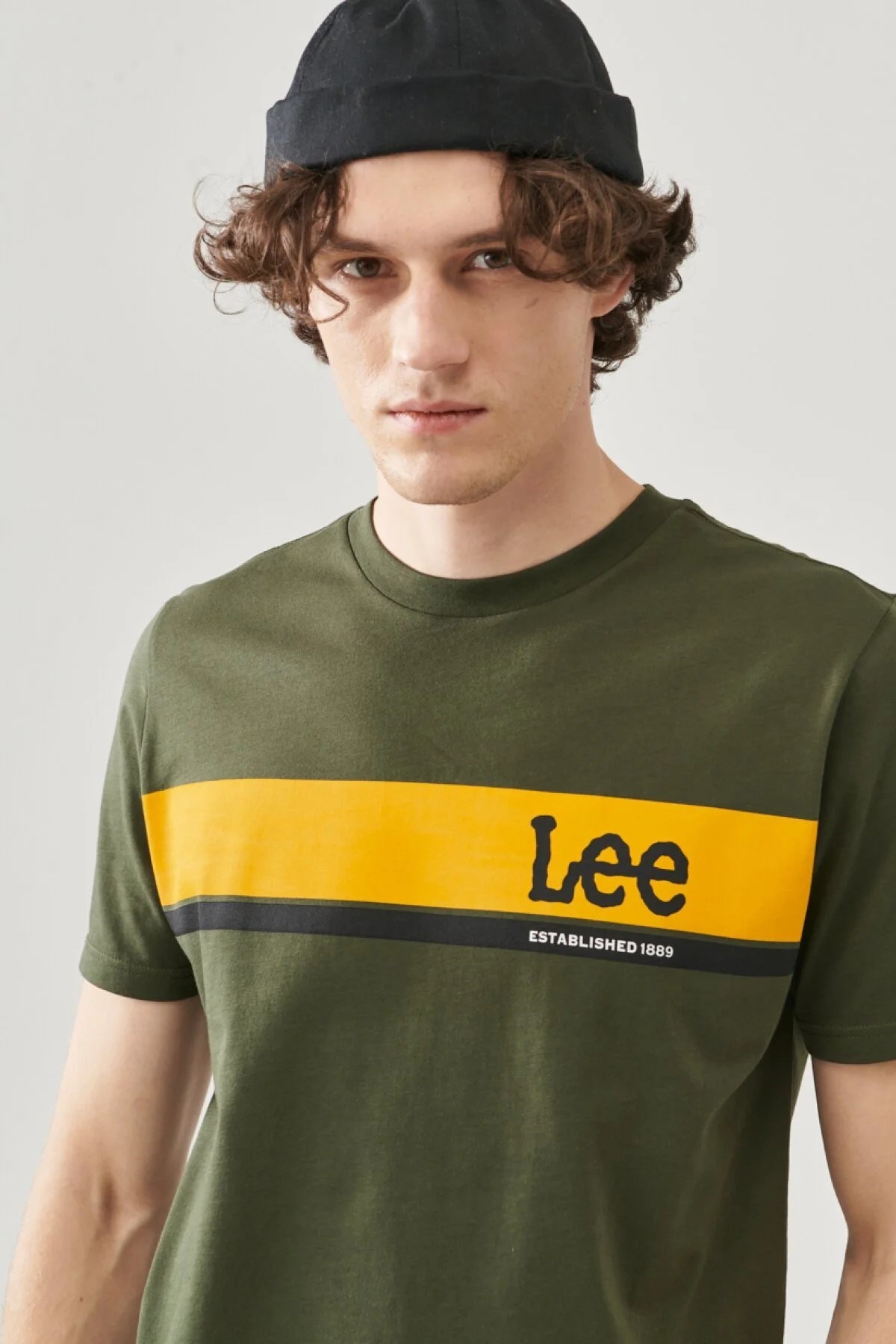 Lee Erkek T-Shirt L211918801 Khaki