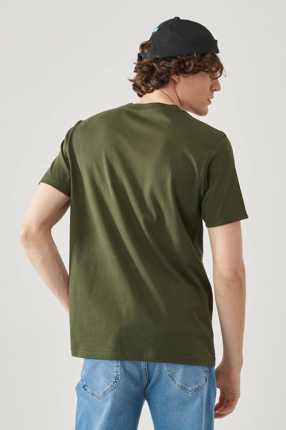 Lee Erkek T-Shirt L211918801 Khaki