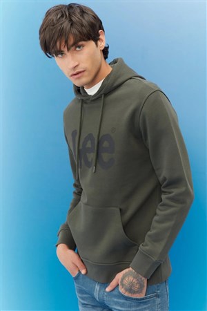 Lee Erkek S-Shirt L212021 Olive