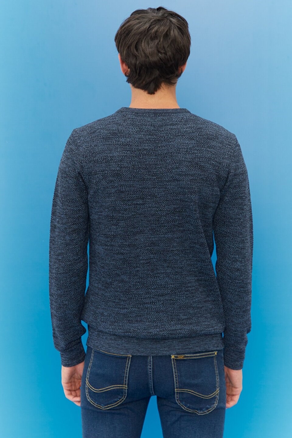 Lee Erkek Triko L212149 Blue