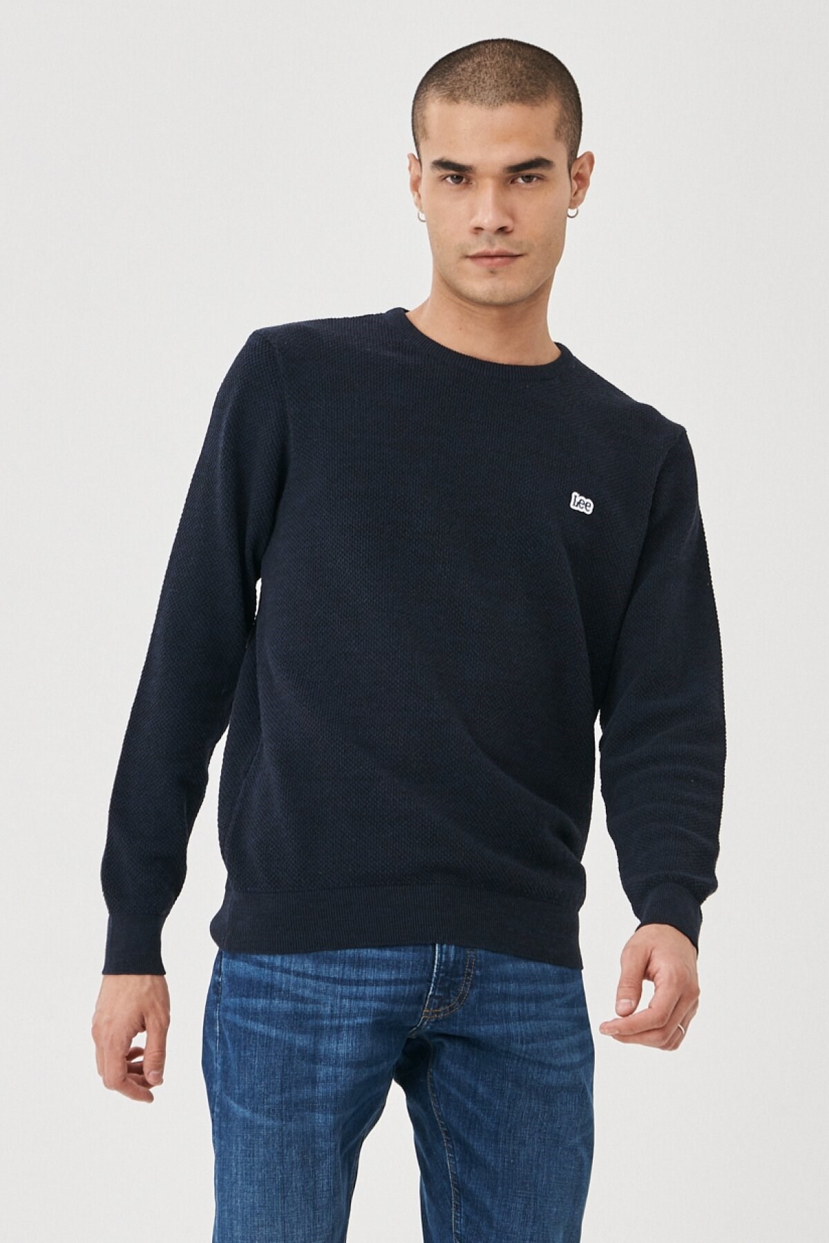 Lee Erkek Triko L212149 Navy