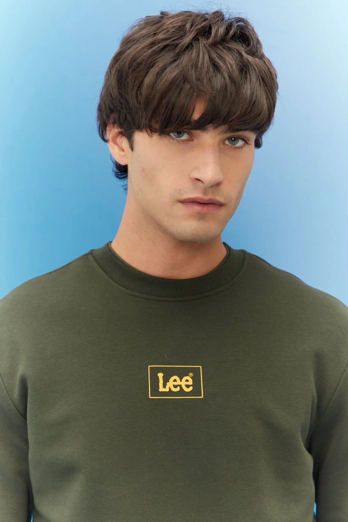 Lee Erkek S-Shirt L212299801 Khaki