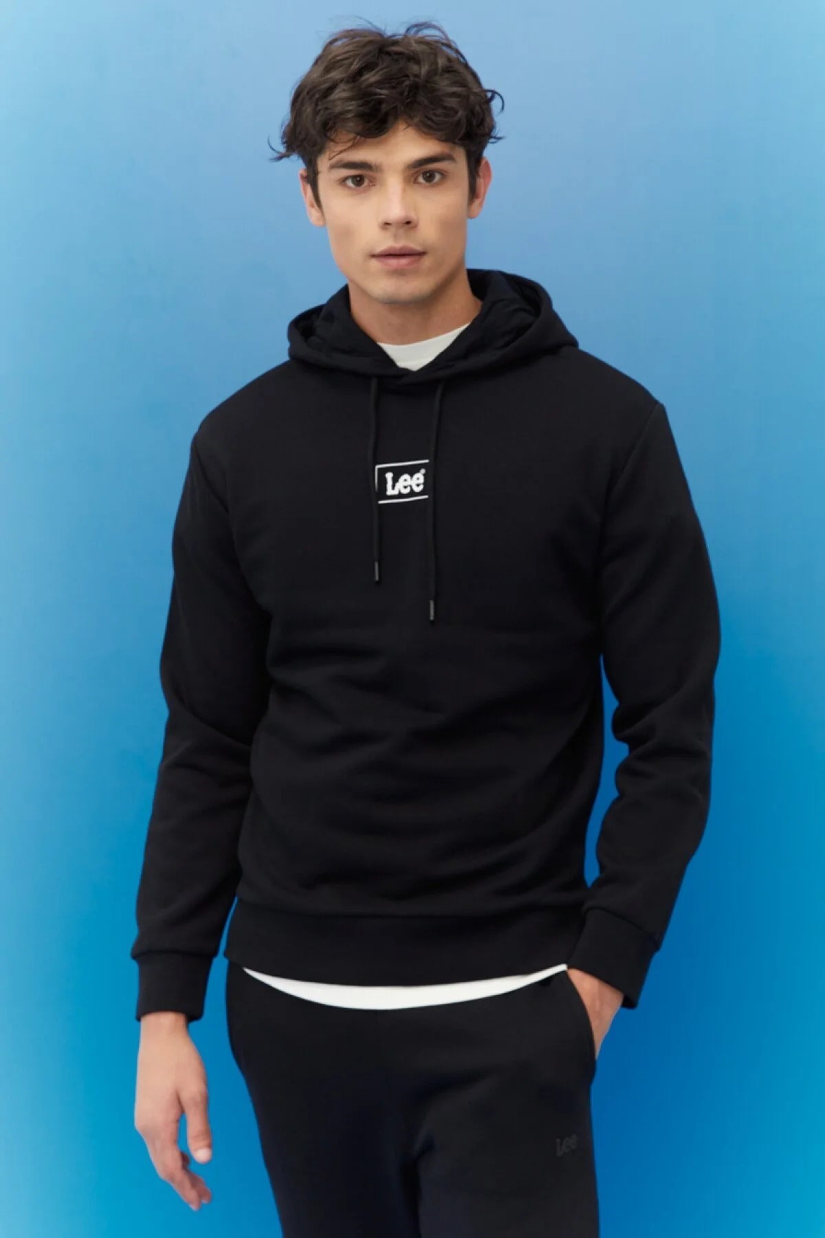 Lee Erkek S-Shirt L212302001 Black