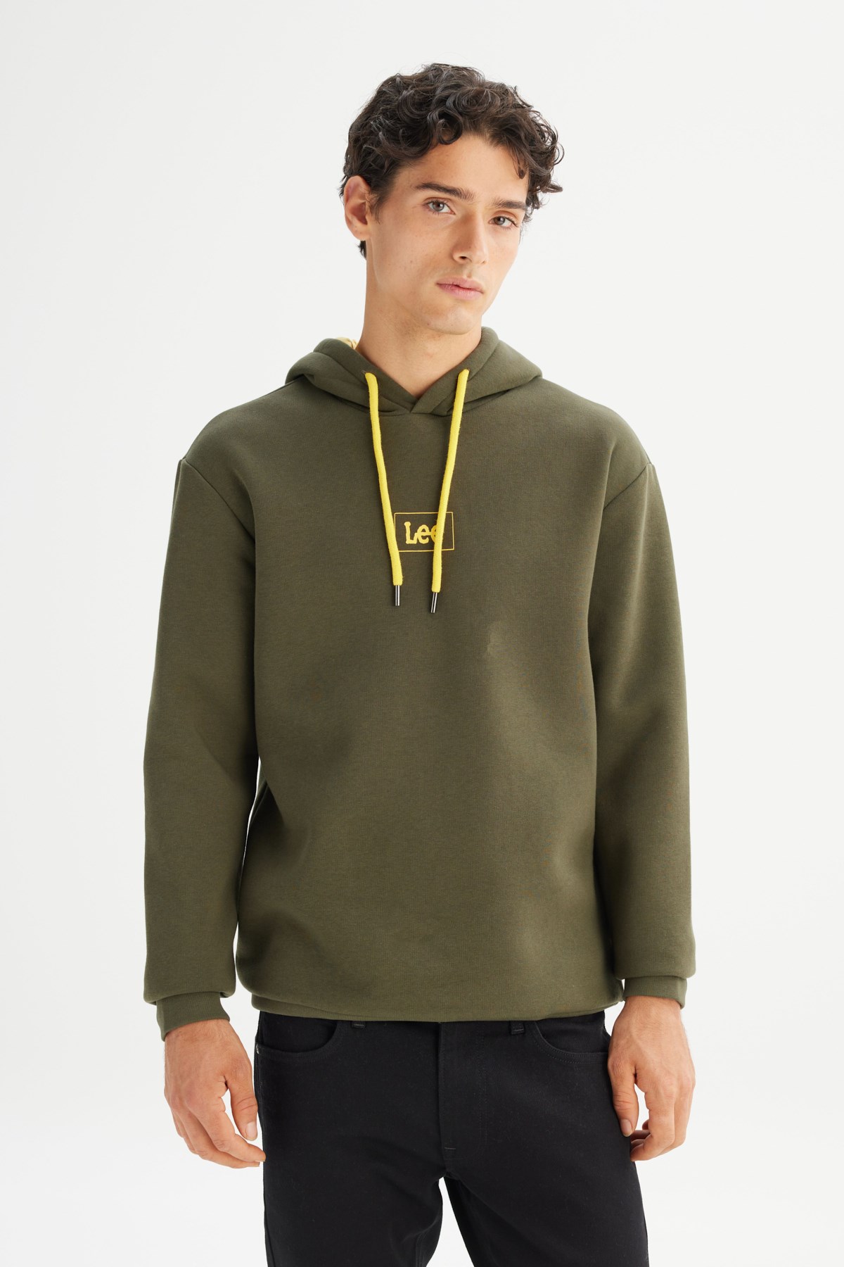 Lee Erkek S-Shirt L212302801 Khaki