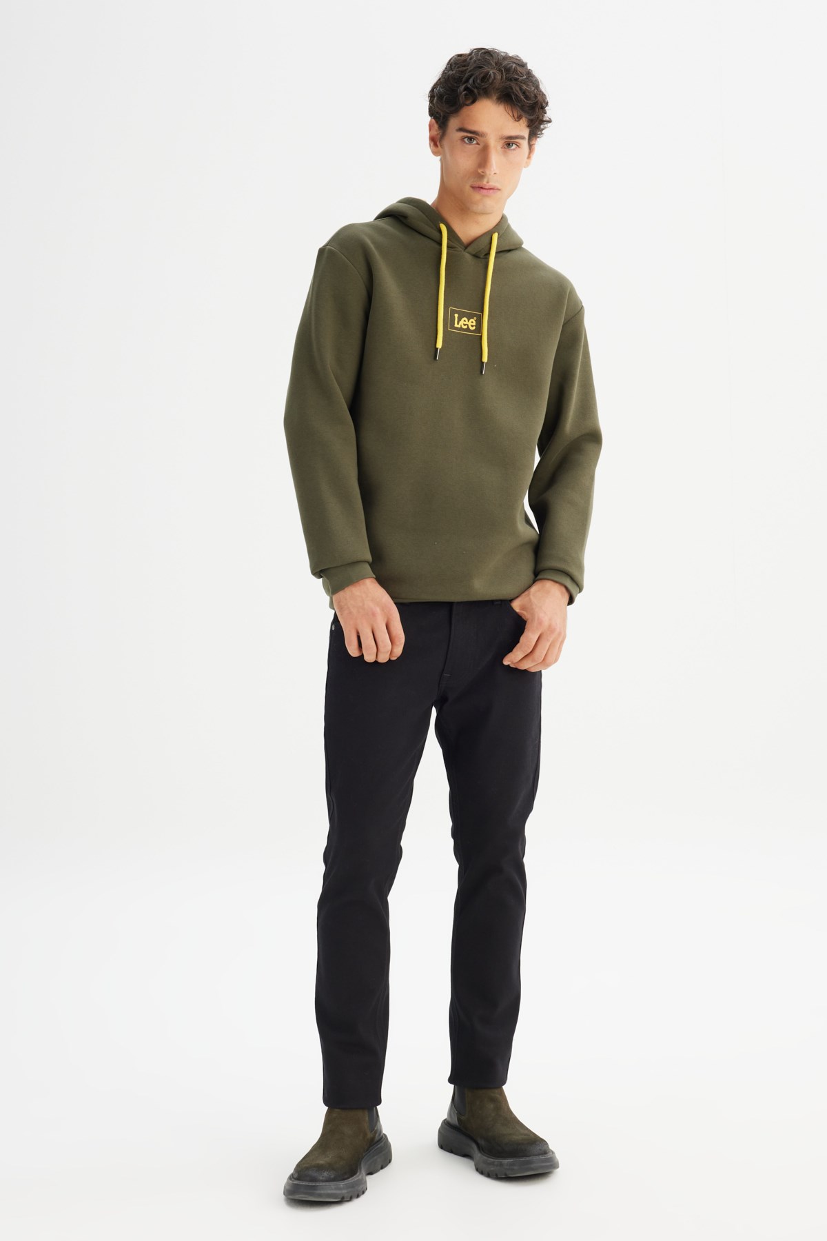 Lee Erkek S-Shirt L212302801 Khaki