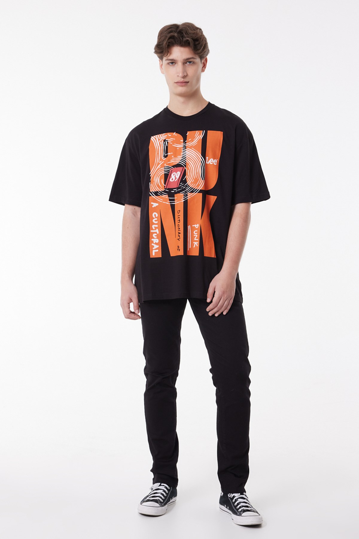 Lee Erkek T-Shirt L222610001 Black