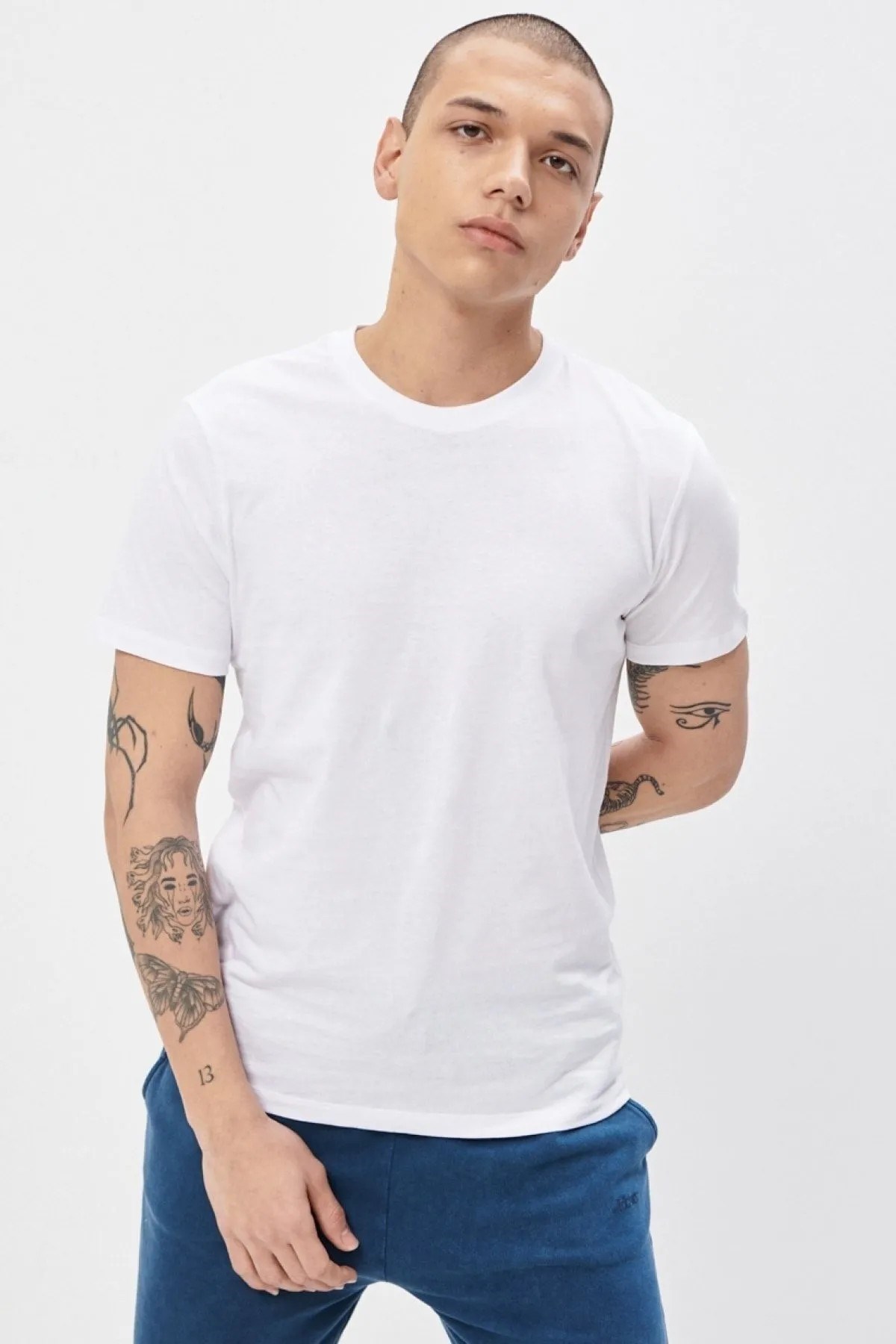 Lee Erkek T-Shirt L222734100 White