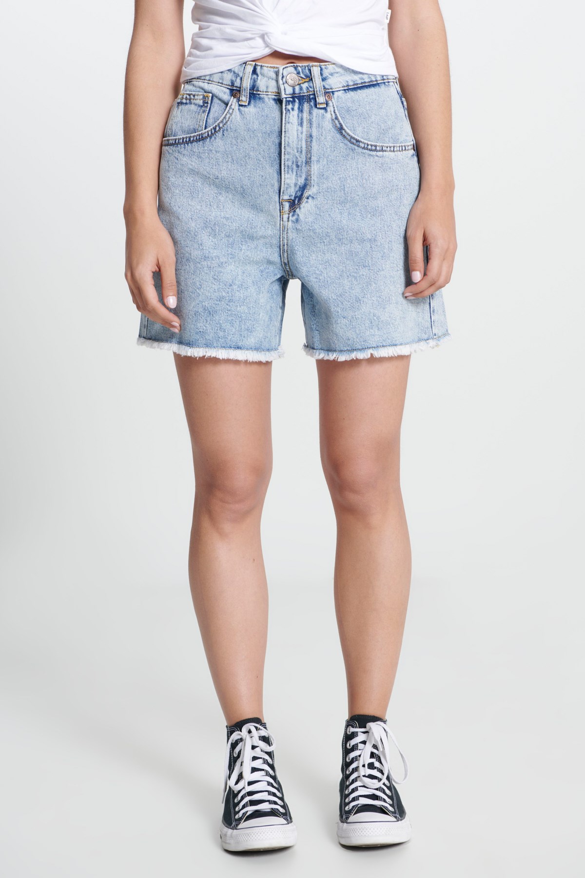 Lee Kadın Şort L231101404 Light Blue