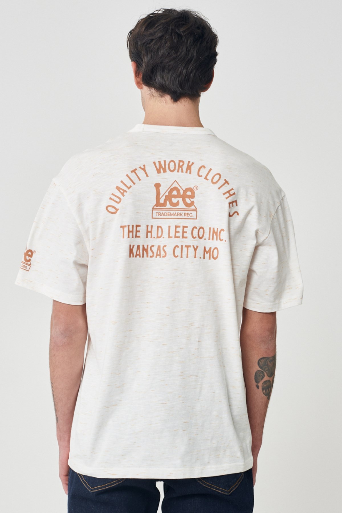 Lee Erkek T-Shirt L231240102 Off White