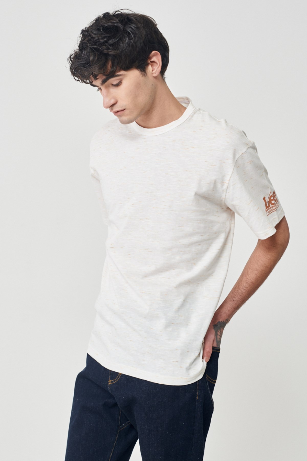 Lee Erkek T-Shirt L231240102 Off White