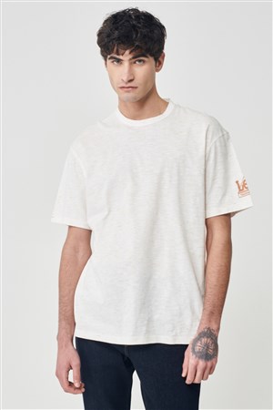 Lee Erkek T-Shirt L231240102 Off White