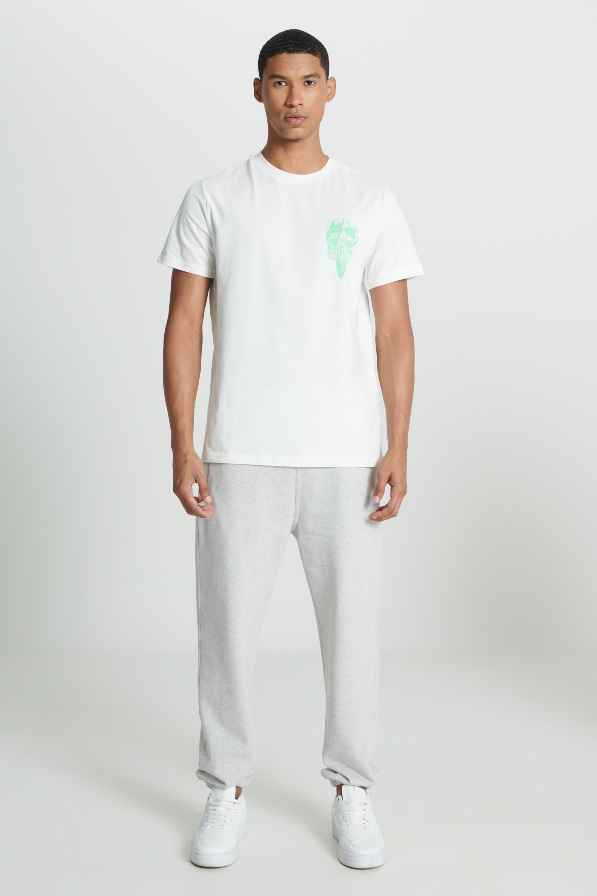 Lee Erkek T-Shirt L231288102 Off White