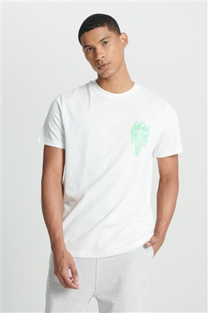 Lee Erkek T-Shirt L231288102 Off White