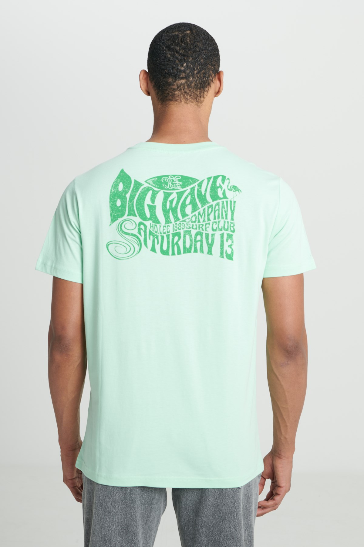 Lee Erkek T-Shirt L231288299 Light Green