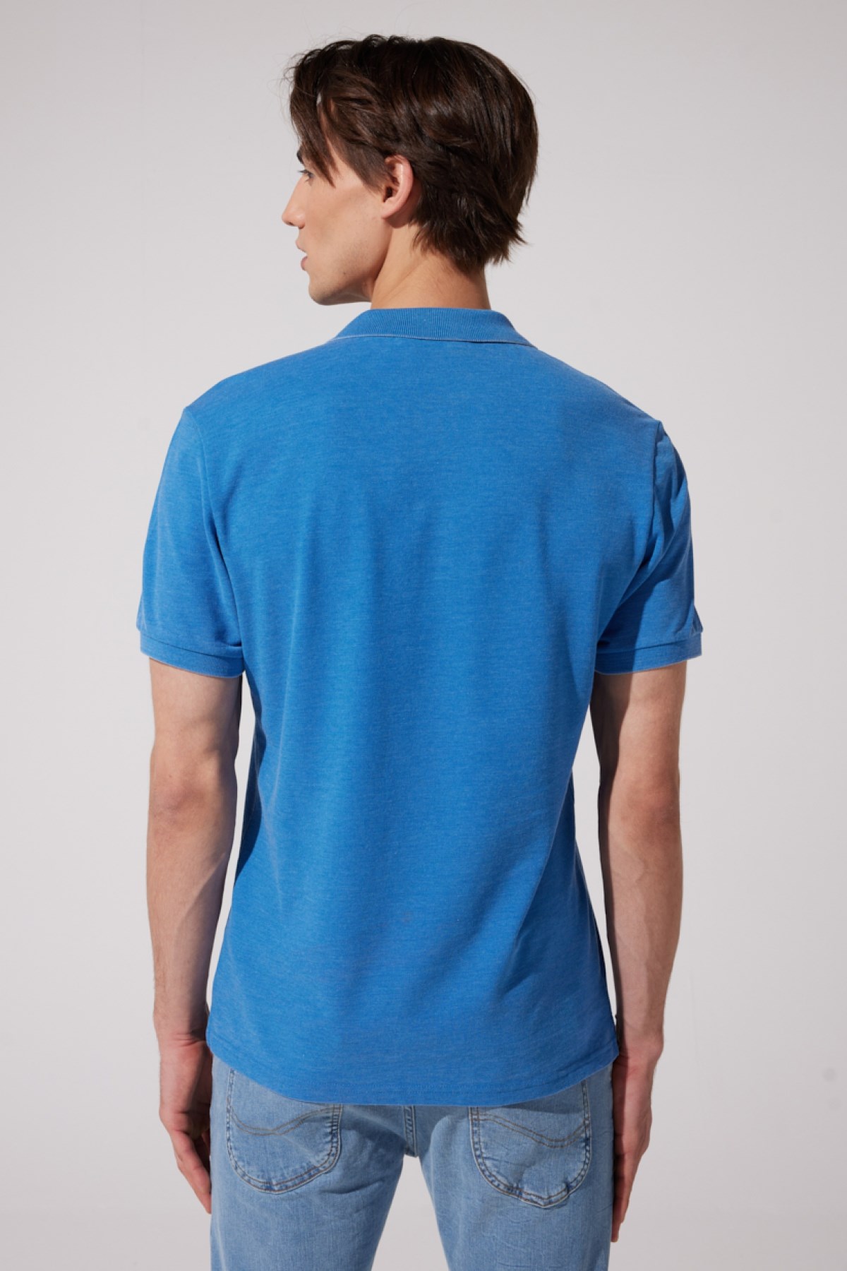 Lee Erkek T-Shirt L231369400 Blue