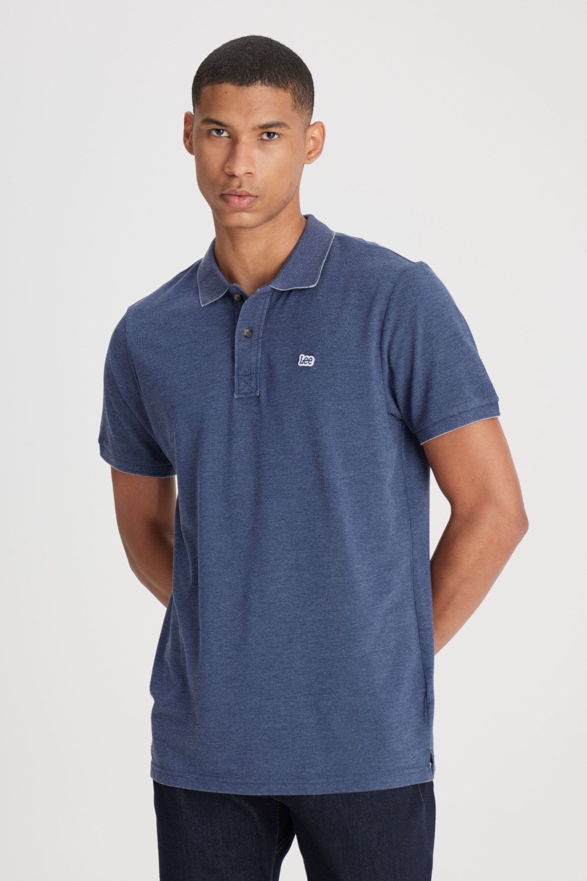 Lee Erkek T-Shirt L231369TF İndigo