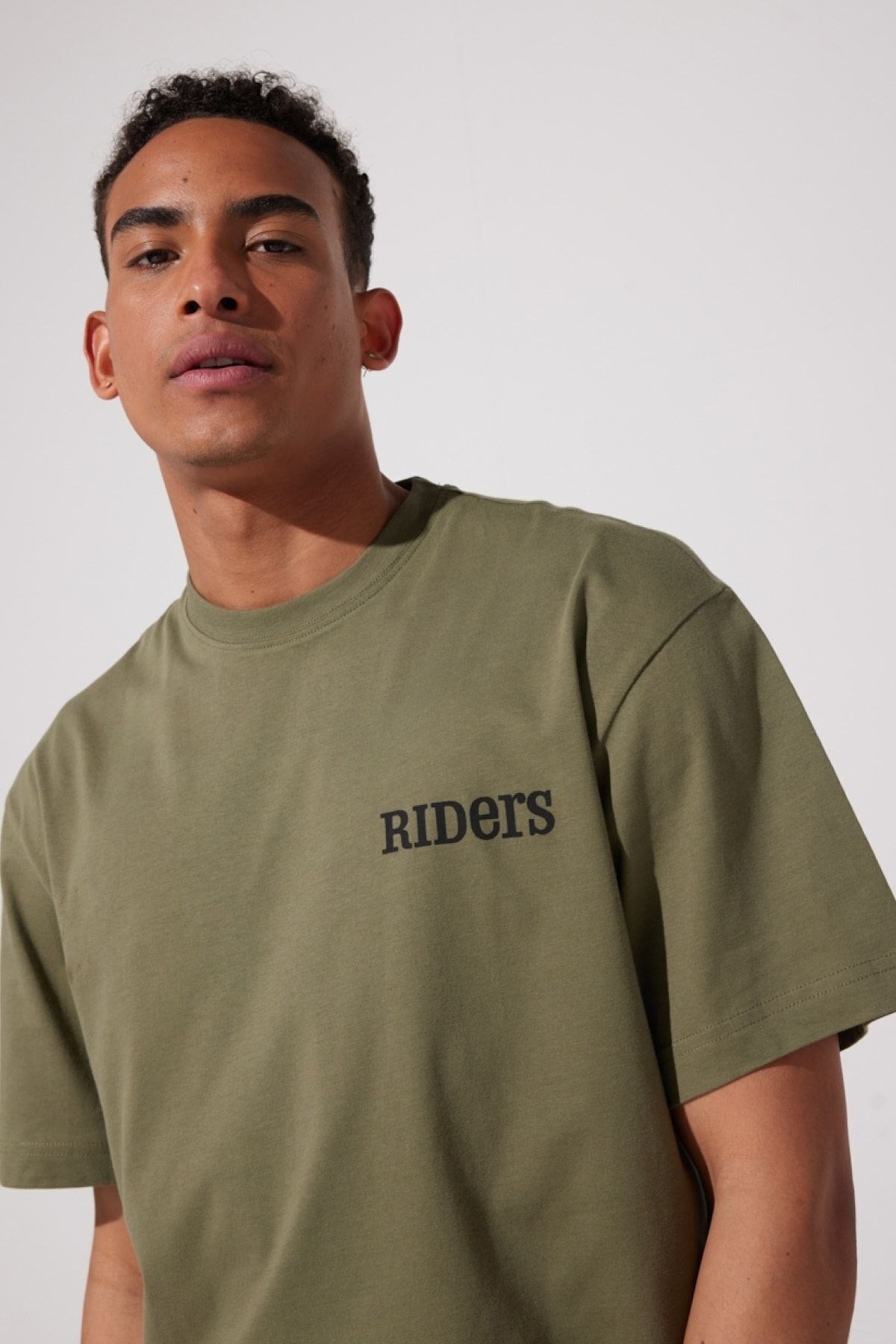 Lee Erkek T-Shirt L231723148 Olive