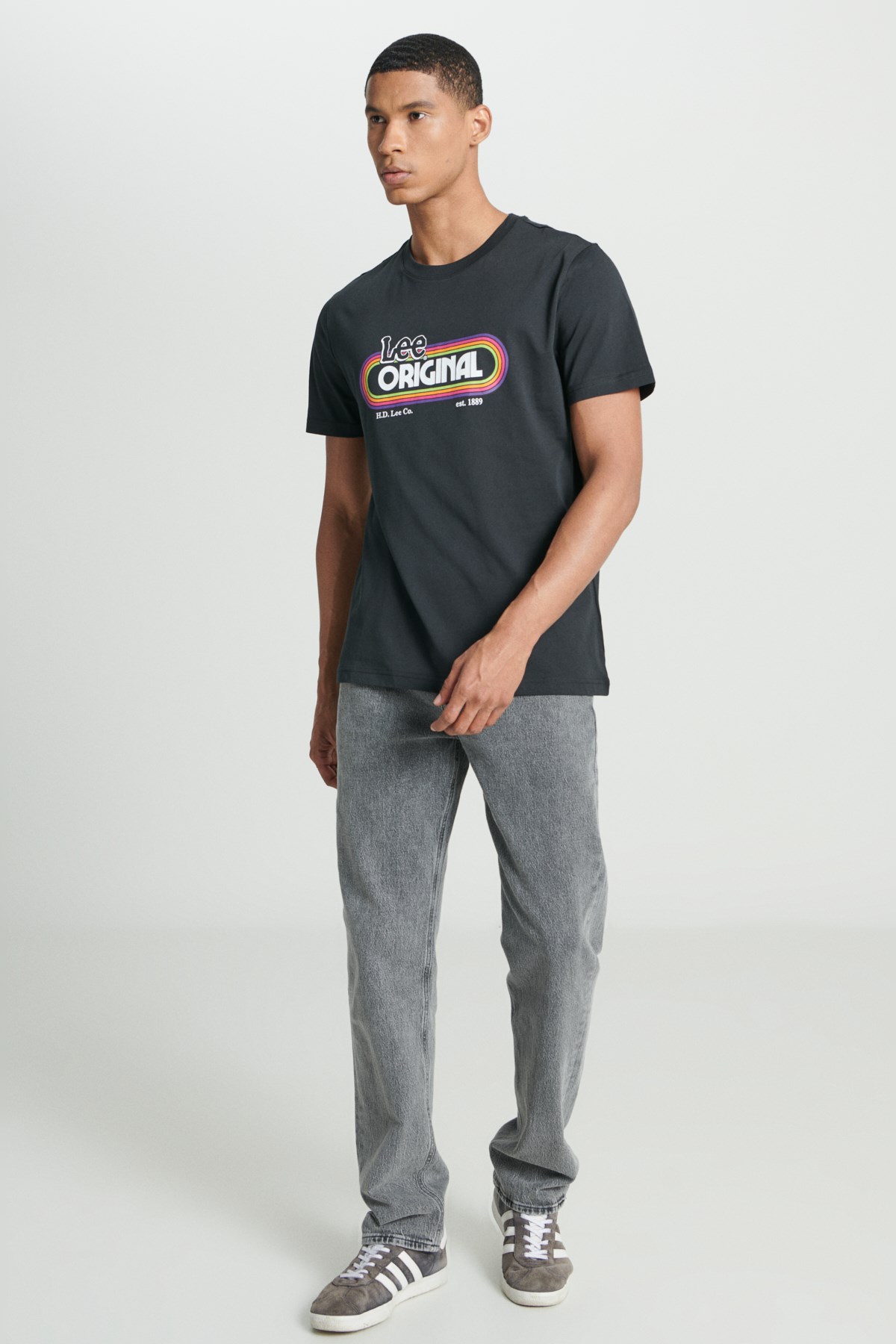 Lee Erkek T-Shirt L231733001 Black