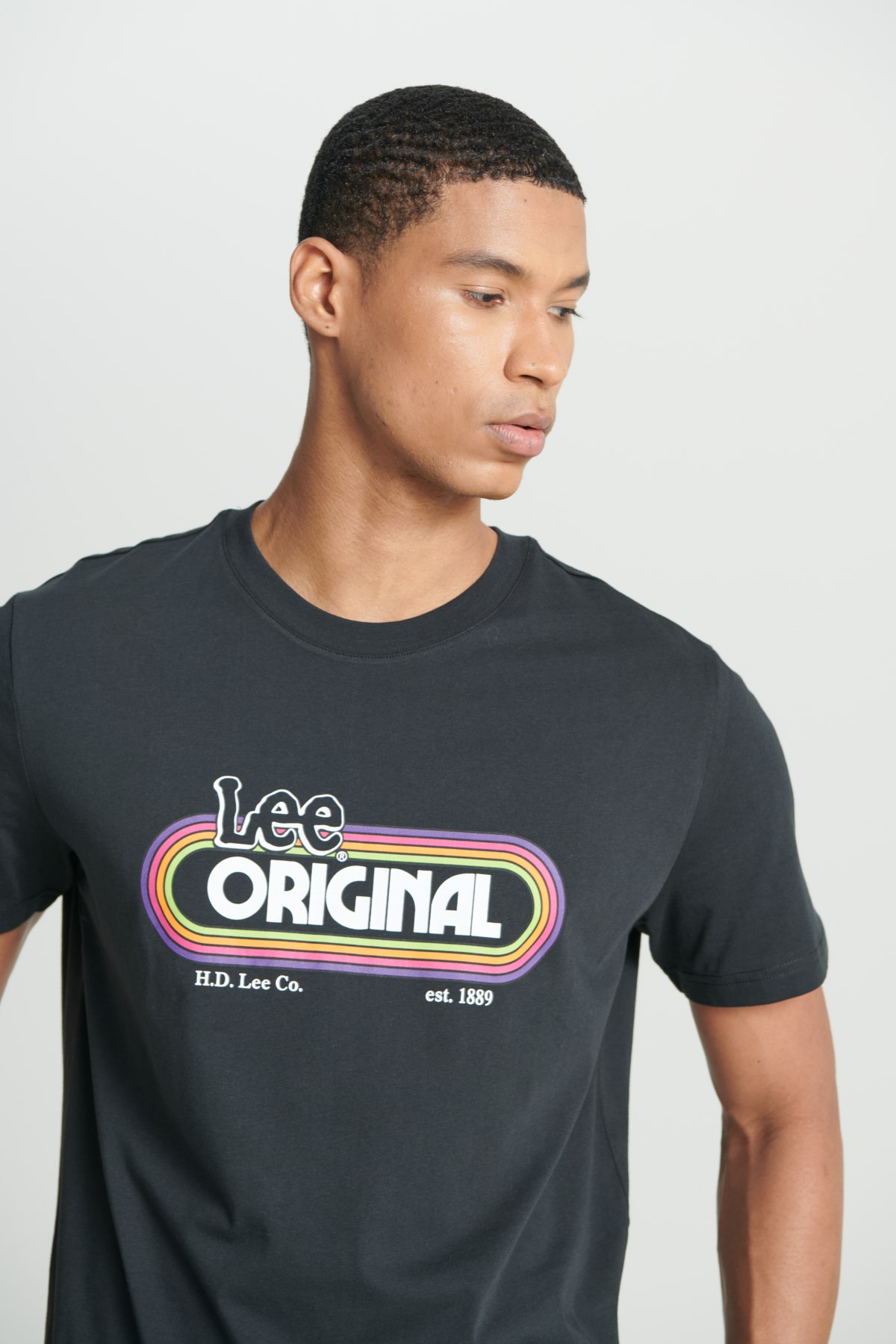 Lee Erkek T-Shirt L231733001 Black