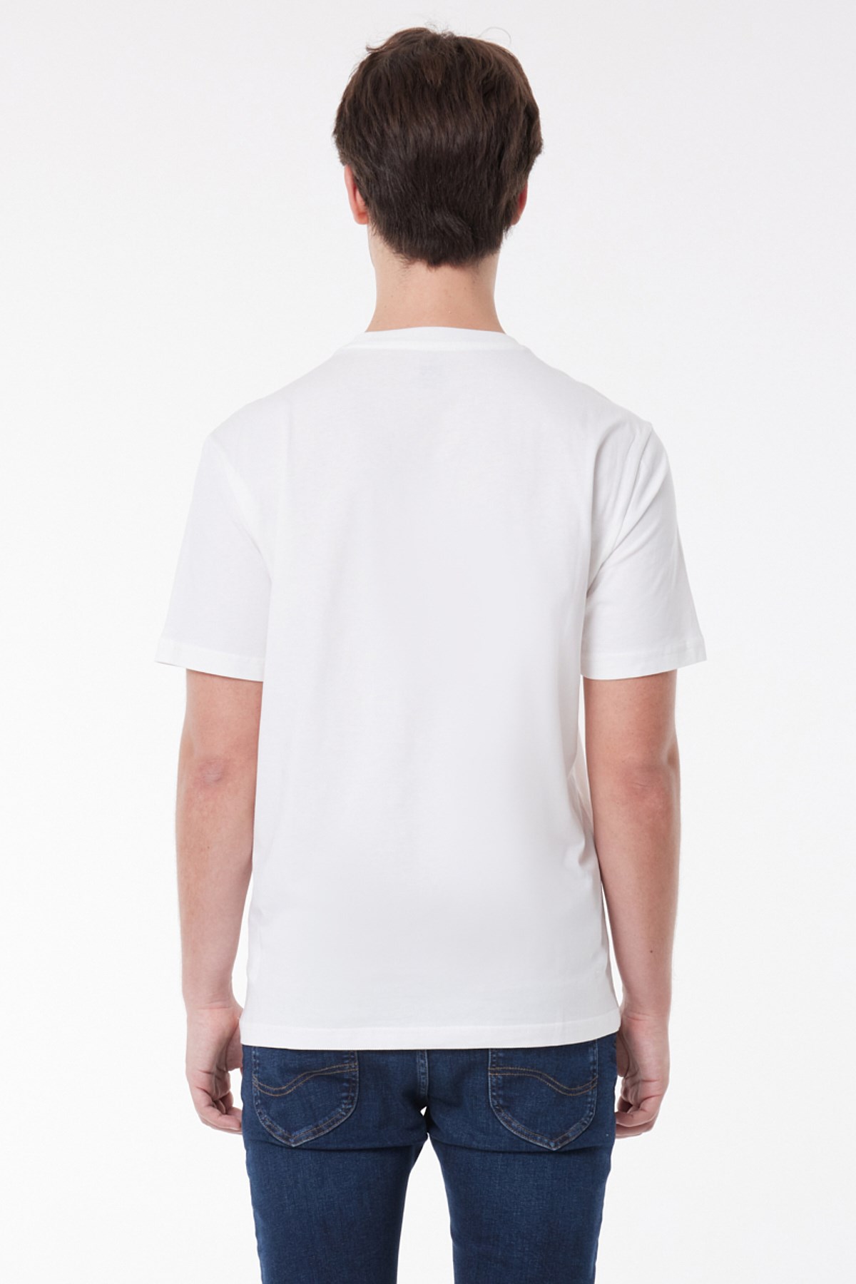 Lee Erkek T-Shirt L231734102 Off White