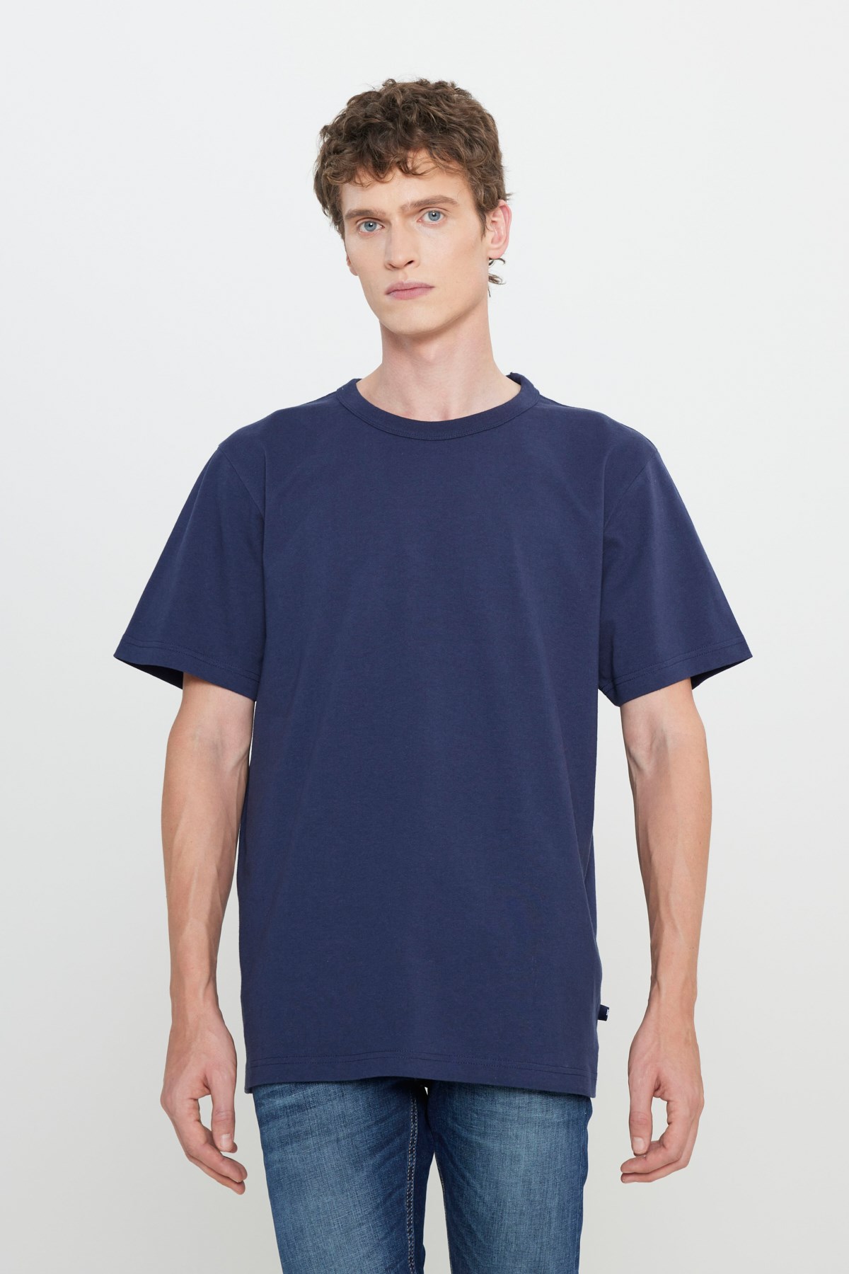 Lee Erkek T-Shirt L242526410 Navy