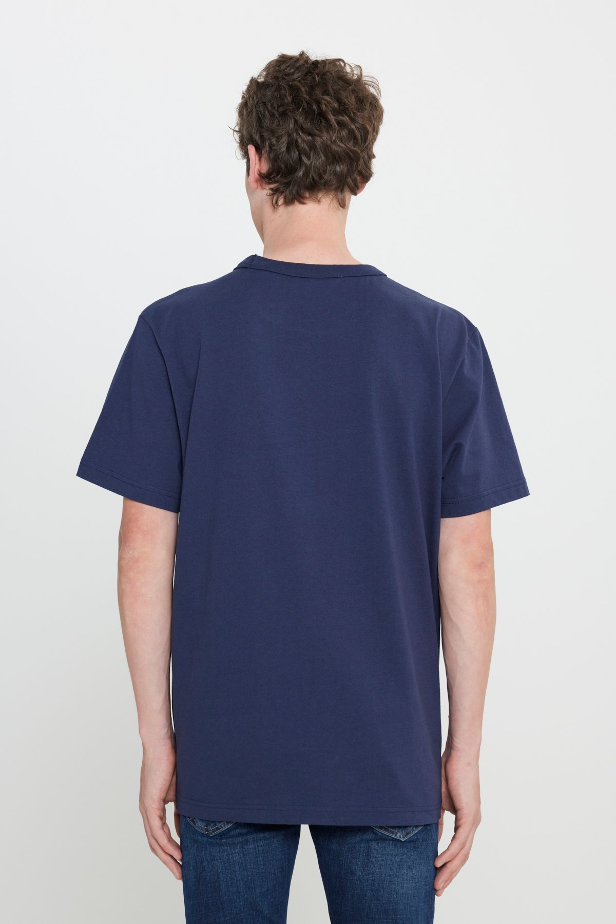 Lee Erkek T-Shirt L242526410 Navy